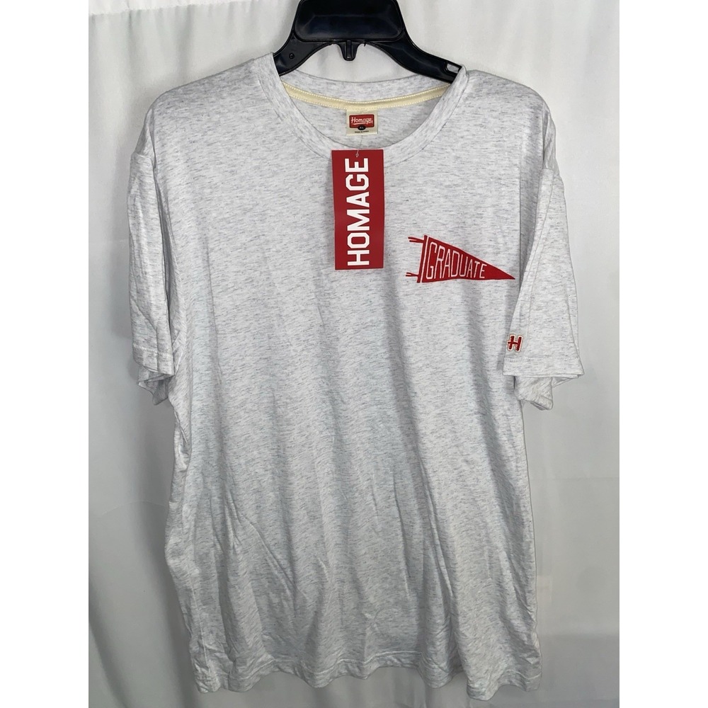 NWT Homage Graduate Pennant T Shirt XL